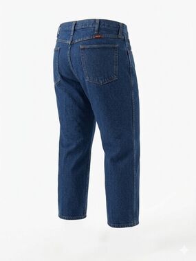 Rustler Vintage Dark Wash Straight Leg Jeans 40x28